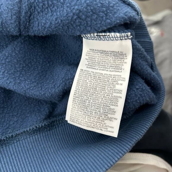 Men's Blue The North Face Sunset Beach Desert Graphic Hoodie Sweatshirt Sz M - Picture 6 of 7